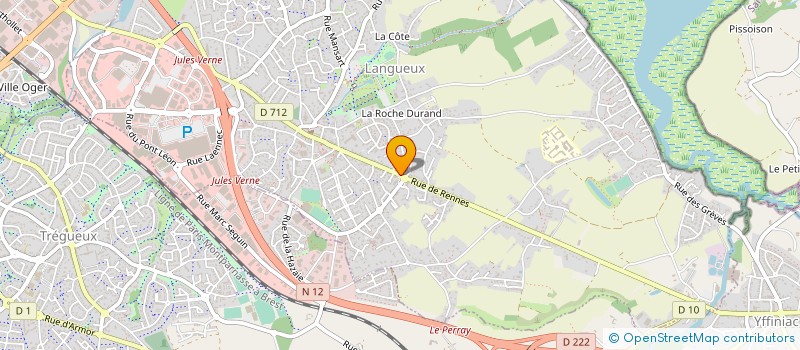 localisation de l'entreprise EURL PHARMACIE PINCEMIN à LANGUEUX