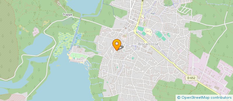 localisation de l'entreprise EURL PHARMACIE SAINT EXUPERY  BISCARROSSE