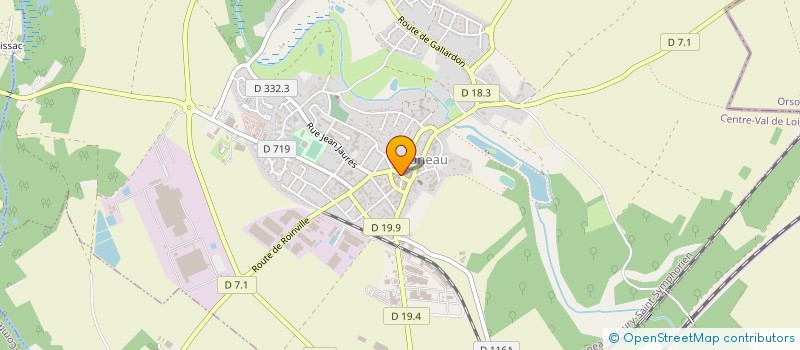 localisation de l'entreprise EURL PHARMACIE TAURELLE à AUNEAU-BLEURY-SAINT-SYMPHORIEN