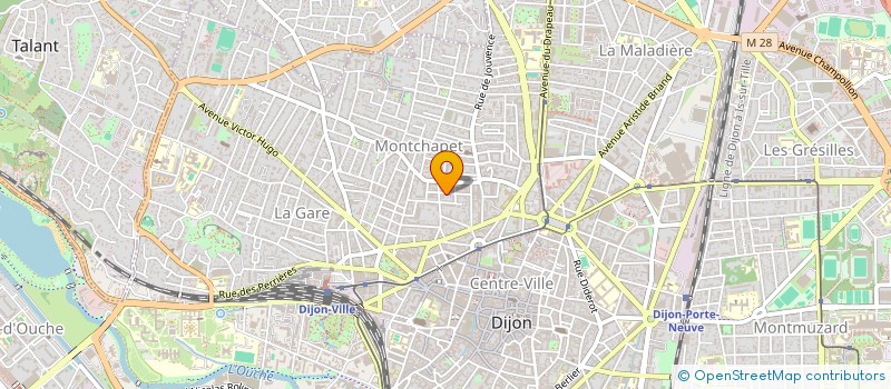 localisation de l'entreprise EURL PHARMEA PACIFIC  DIJON