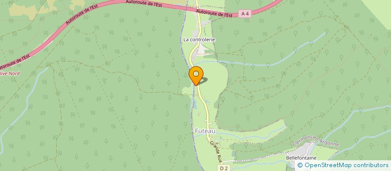 localisation de l'entreprise EURL PHILBERT à AUTRECOURT-SUR-AIRE