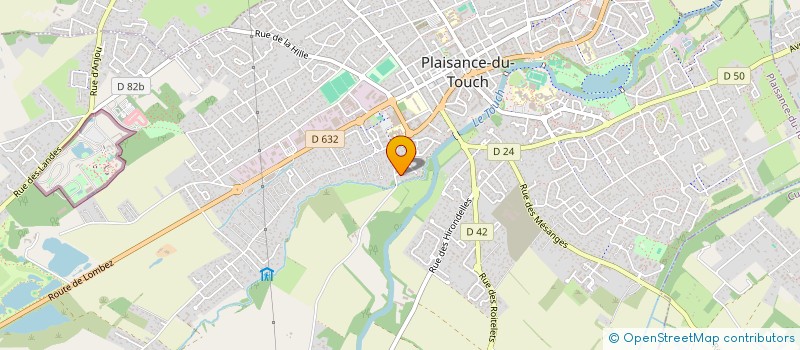 localisation de l'entreprise EURL PHILIP PE GLEYZE à PLAISANCE-DU-TOUCH
