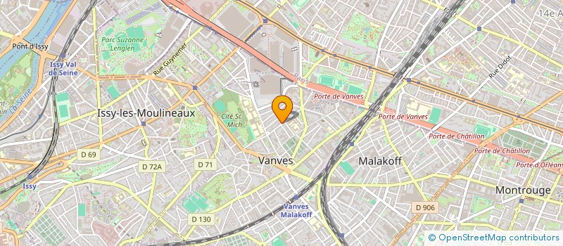localisation de l'entreprise EURL PHILIPPE à VANVES