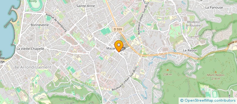 localisation de l'entreprise EURL PHILIPPE à MARSEILLE