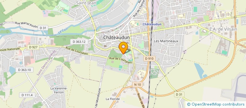 localisation de l'entreprise EURL PHILIPPE BILLARD à CHATEAUDUN