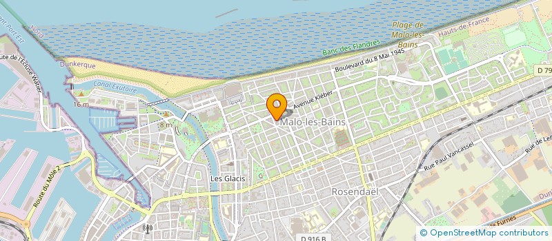 localisation de l'entreprise EURL PHILOU &LILI à DUNKERQUE