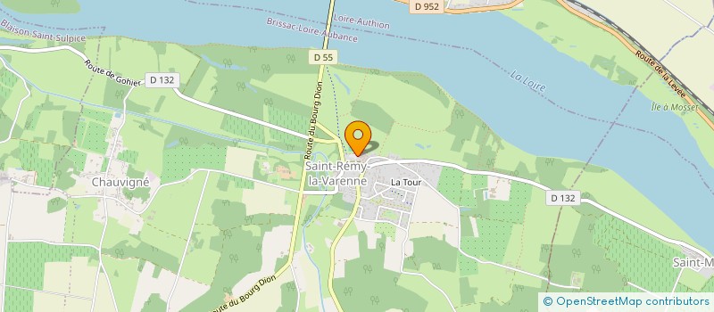 localisation de l'entreprise EURL PHILTUS à BRISSAC LOIRE AUBANCE