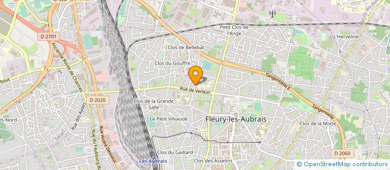 localisation de l'entreprise EURL PIEDALLU DOMINIQUE à FLEURY-LES-AUBRAIS