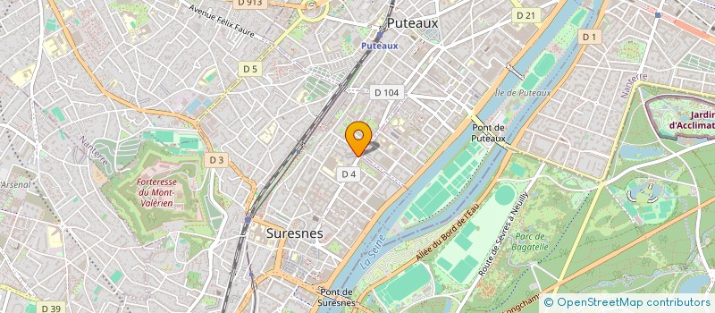 localisation de l'entreprise EURL PIERRE CHANCY à SURESNES