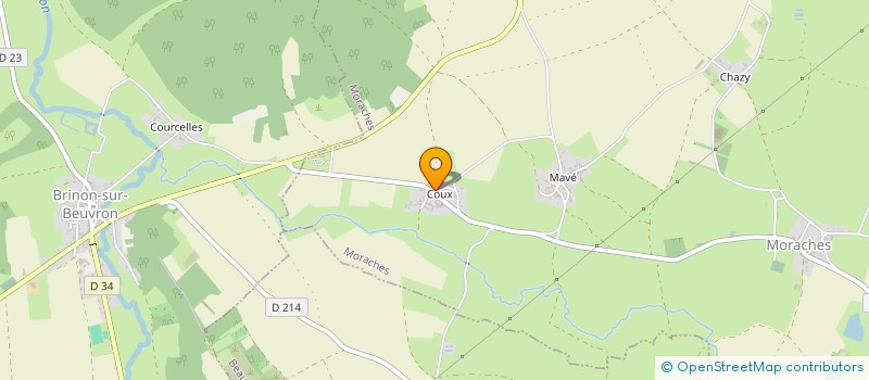 localisation de l'entreprise EURL PIERRE CLAUSTRAT  MORACHES