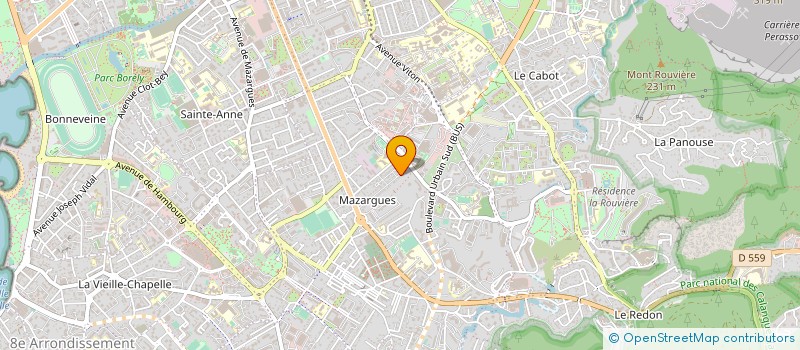 localisation de l'entreprise EURL PIETRI à MARSEILLE