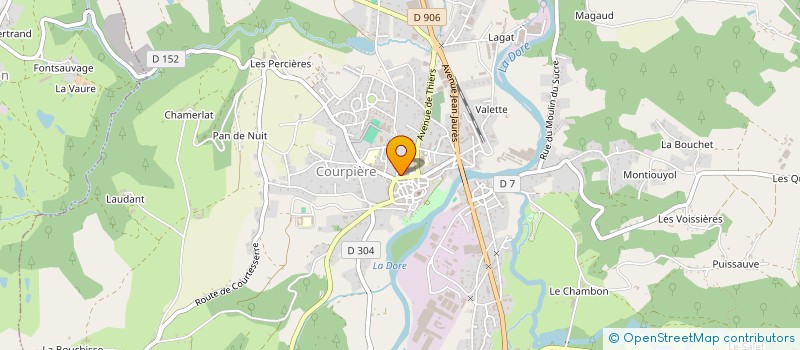 localisation de l'entreprise EURL PILEYRE à COURPIERE