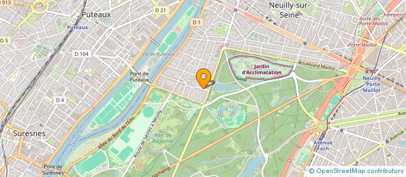 localisation de l'entreprise EURL PILGRIM à NEUILLY-SUR-SEINE