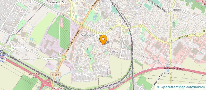 localisation de l'entreprise EURL PIRES à REIMS