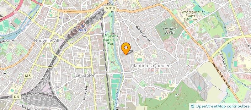 localisation de l'entreprise EURL PISIM  METZ