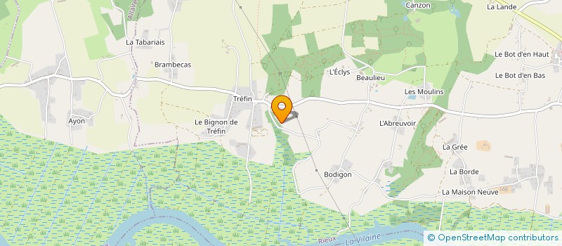 localisation de l'entreprise EURL PIVOINE  RIEUX