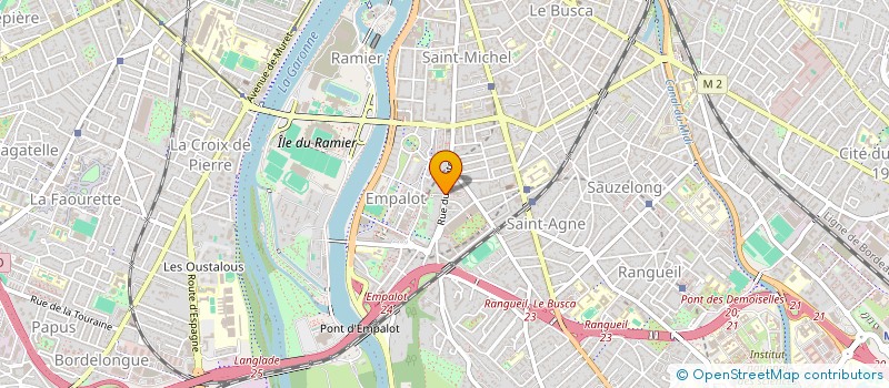 localisation de l'entreprise EURL PIZZA PAPY  TOULOUSE