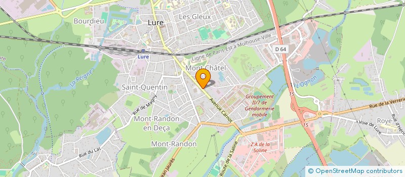 localisation de l'entreprise EURL PLAISIR VERANDA  LURE