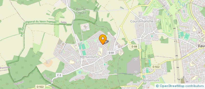 localisation de l'entreprise EURL PLEIONE  MENUCOURT