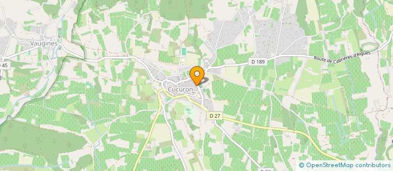 localisation de l'entreprise EURL PLG à CUCURON