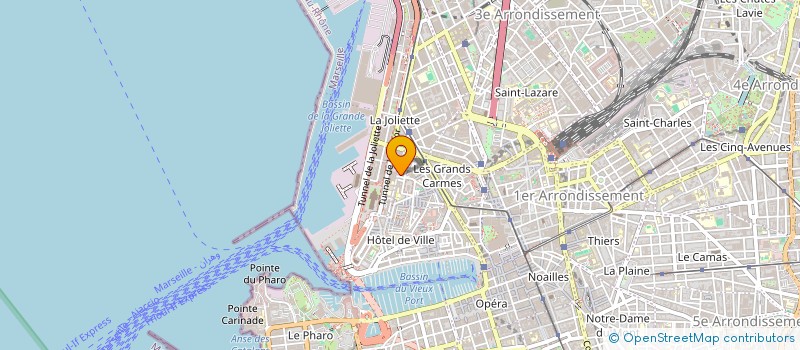 localisation de l'entreprise EURL PLOMBAZUR  MARSEILLE