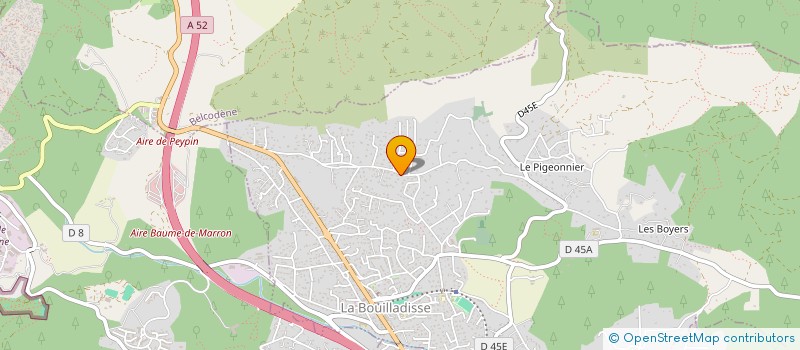 localisation de l'entreprise EURL PLOMBERIE CARUSO à BELCODENE
