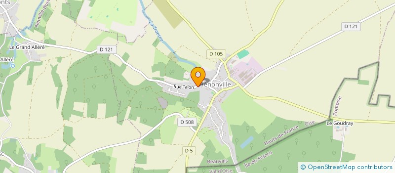 localisation de l'entreprise EURL PM DISTRIB SERVICE  HENONVILLE