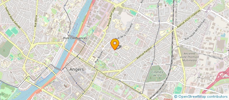 localisation de l'entreprise EURL POGU à ANGERS