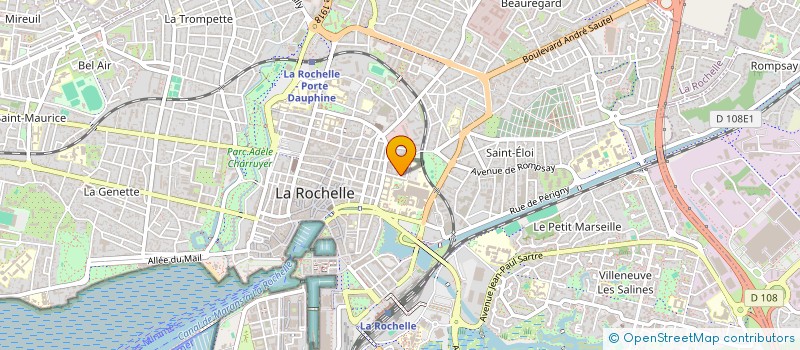 localisation de l'entreprise EURL POLIART SERVICE  LA ROCHELLE