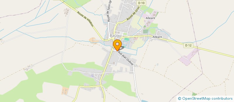 localisation de l'entreprise EURL POLICARD BATIMENT  BAUGY