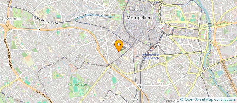 localisation de l'entreprise EURL POLLIO PATRICK LE BALARD à MONTPELLIER