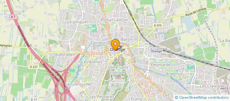 localisation de l'entreprise EURL PONCE FACADES  ORANGE