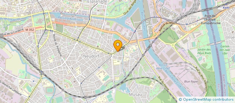 localisation de l'entreprise EURL POOLTIME à STRASBOURG