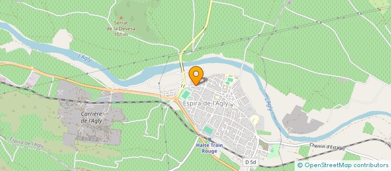 localisation de l'entreprise EURL POS'ILLICO CARRELAGE  OPOUL-PERILLOS