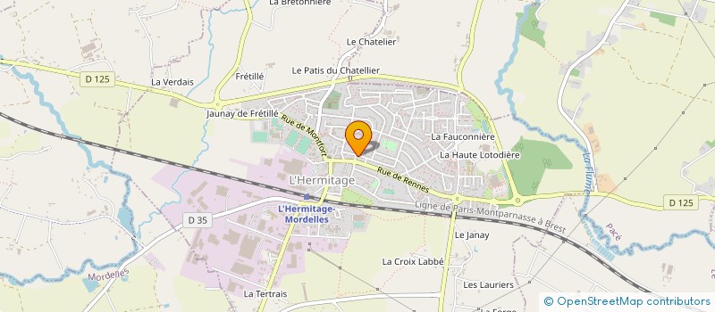 localisation de l'entreprise EURL POTENTIELS & DEVELOPPEMENTS  L'HERMITAGE