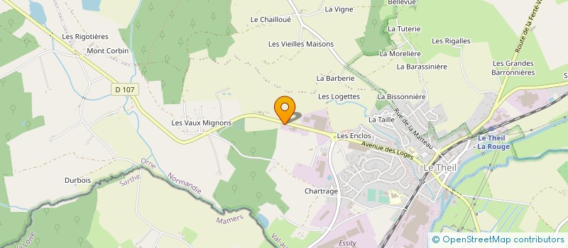 localisation de l'entreprise EURL POURIAU-JAMOIS à VAL-AU-PERCHE