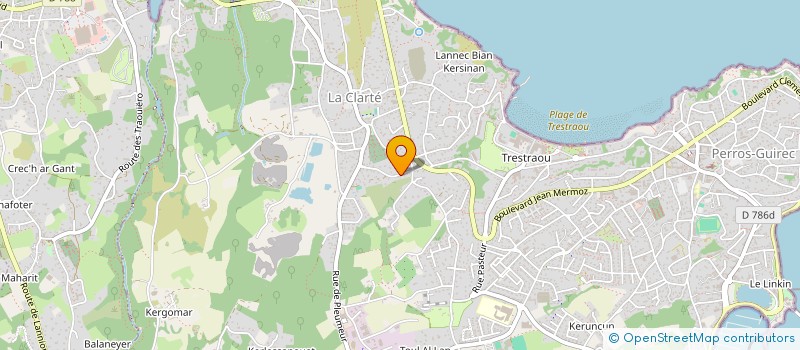 localisation de l'entreprise EURL PRASLIN à PERROS-GUIREC