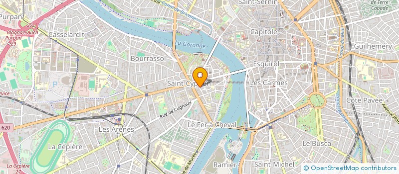 localisation de l'entreprise EURL PRAT à TOULOUSE