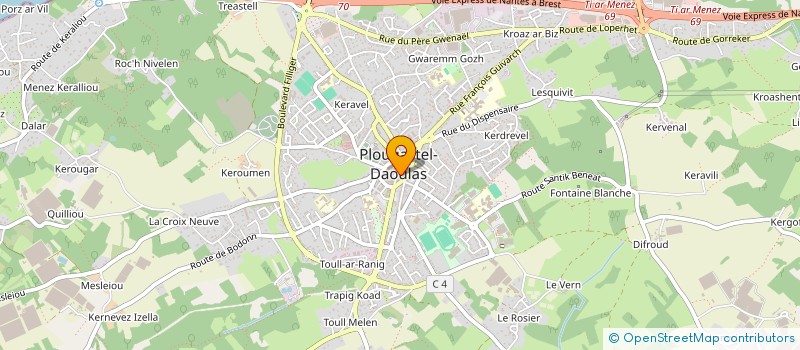 localisation de l'entreprise EURL PREMEL à PLOUGASTEL-DAOULAS