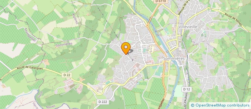 localisation de l'entreprise EURL PRESSE DES GARRIGUES à SOMMIERES