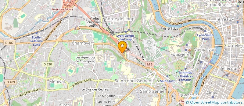 localisation de l'entreprise EURL PRESSING VERLAINE à LYON