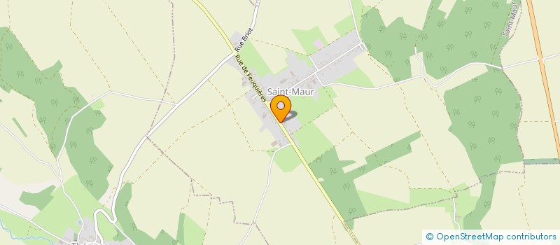 localisation de l'entreprise EURL PRESTAGRI  SAINT-MAUR