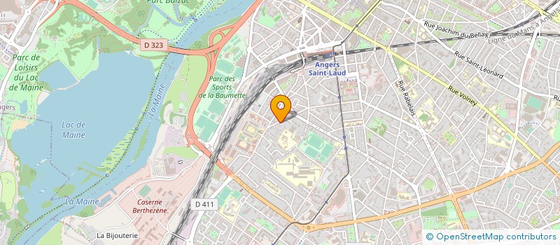 localisation de l'entreprise EURL PREVOST à ANGERS