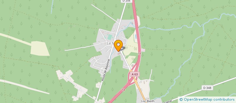 localisation de l'entreprise EURL PRO HD à SAUGNAC-ET-MURET