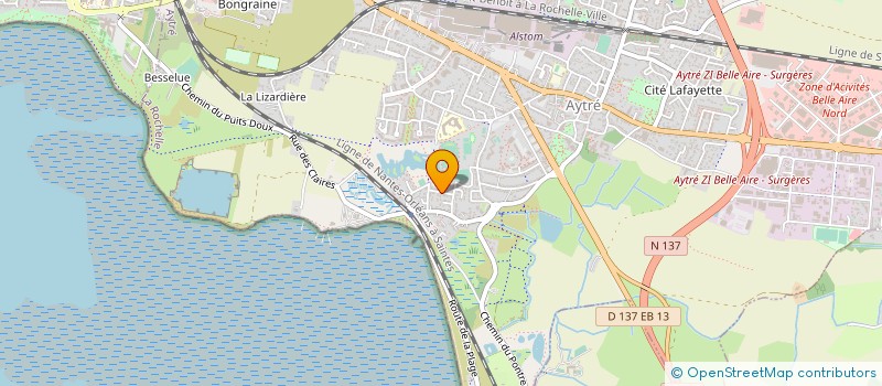 localisation de l'entreprise EURL PRO.P  AYTRE