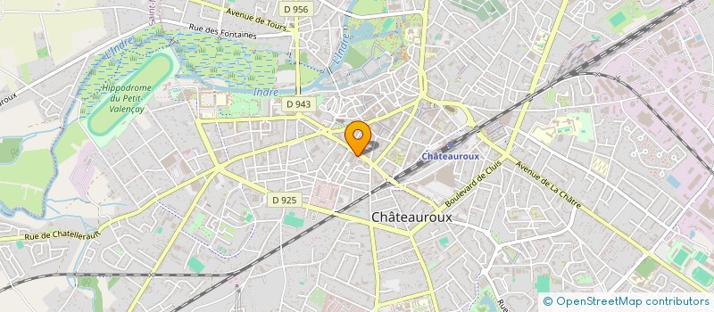 localisation de l'entreprise EURL PRO SYSTEMES à CHATEAUROUX