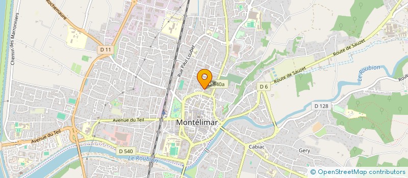 localisation de l'entreprise EURL PROGESTIM à MONTELIMAR