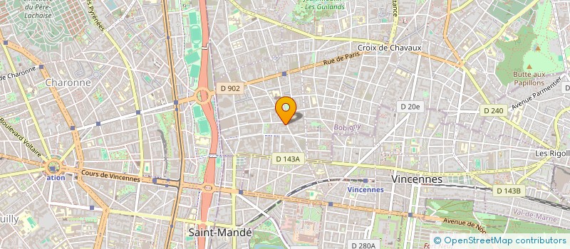 localisation de l'entreprise EURL PROMPHYS INTERVENTION à MONTREUIL