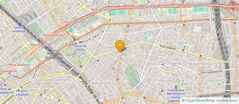 localisation de l'entreprise EURL PROST  PARIS