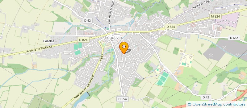 localisation de l'entreprise EURL PROTECTION PLUS FRANCE  LEGUEVIN